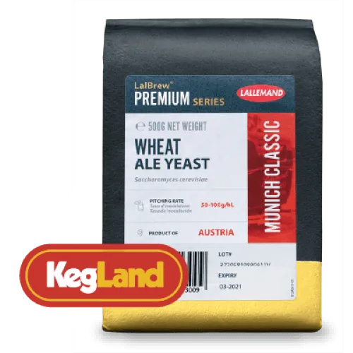 500g Brick - LalBrew - Premium Munich Classic - Wheat Ale Yeast