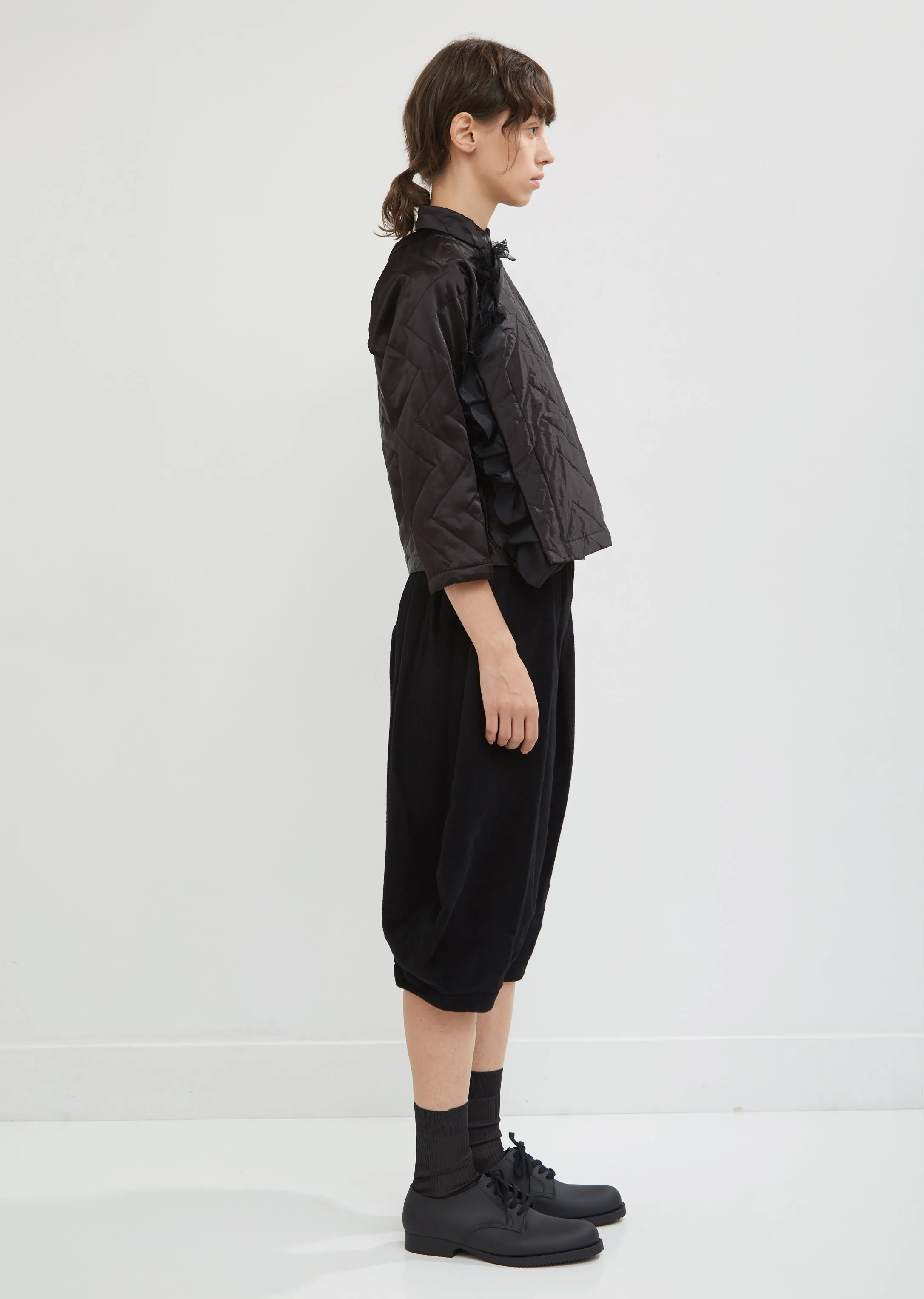 Angora Mix Wool Beaver Pants