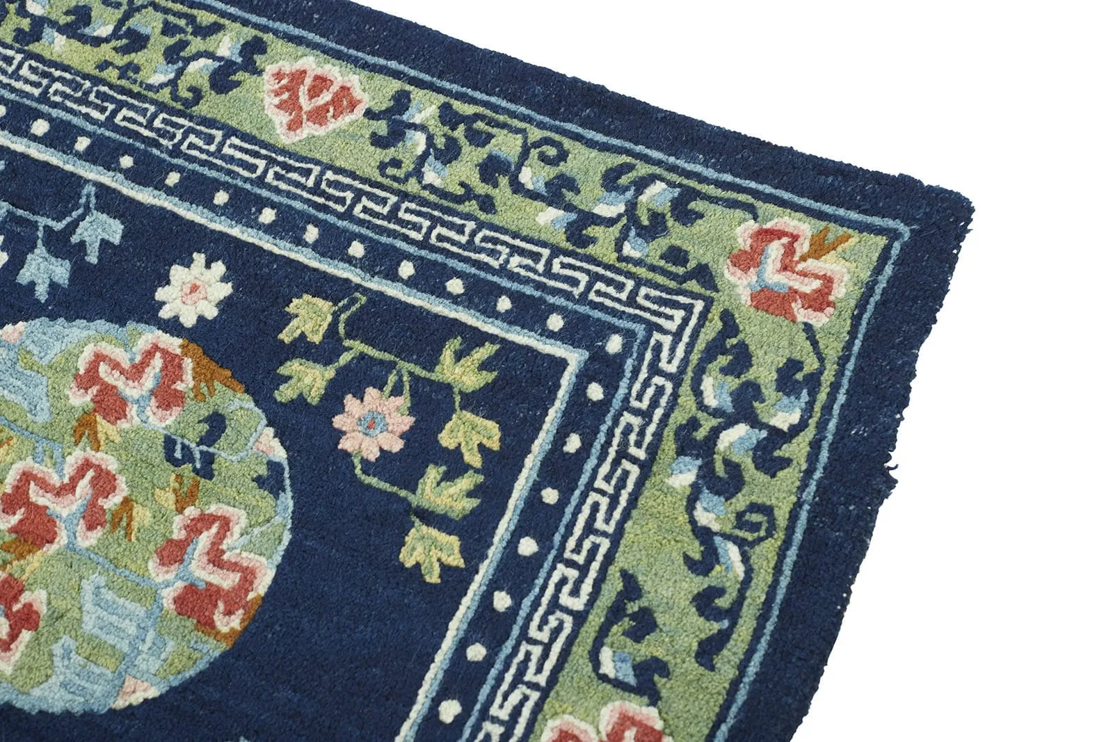 ANTIQUE TIBETAN KHADEN 2' 7" x 4' 7" 19th C