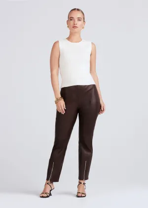 Ariana Muscle Ribbed Sweater Tank - Ivory