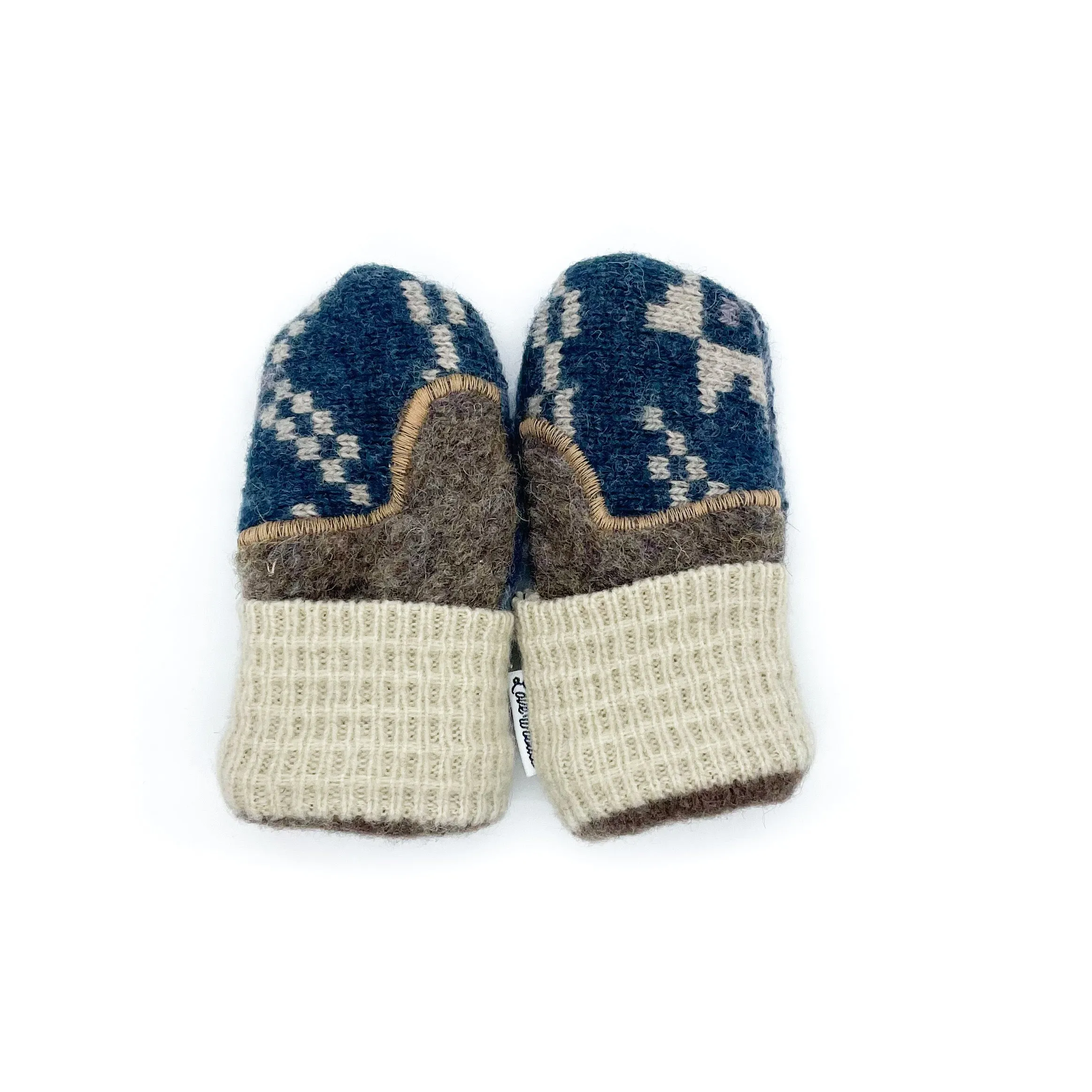 Baby Wool Sweater Mittens | Never Grow Up