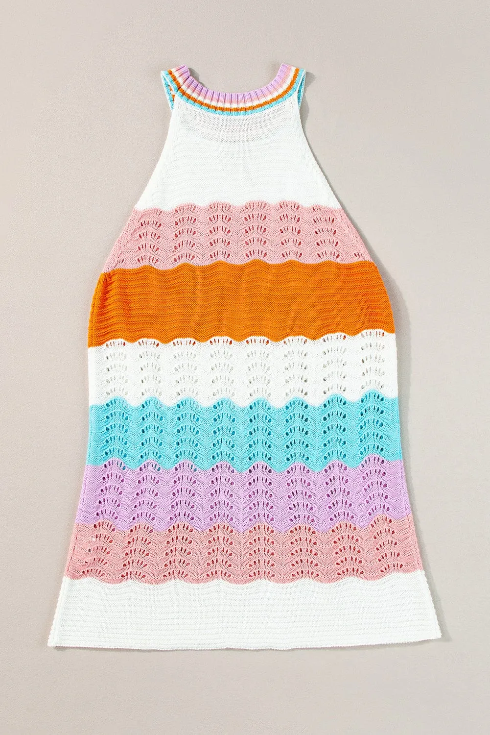 Beachy Knit Sleeveless Top