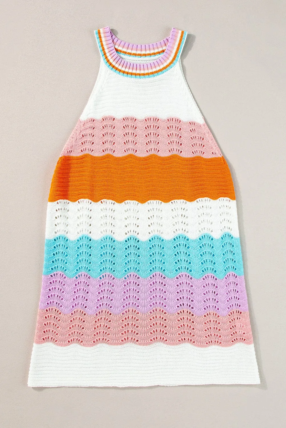 Beachy Knit Sleeveless Top