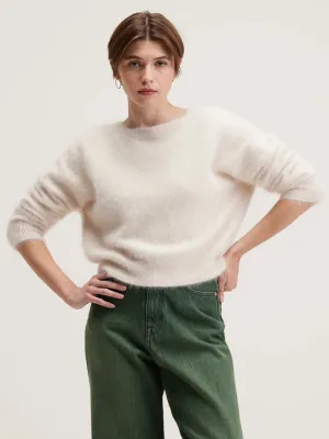 Bellerose Datev V Sweater in Parchment