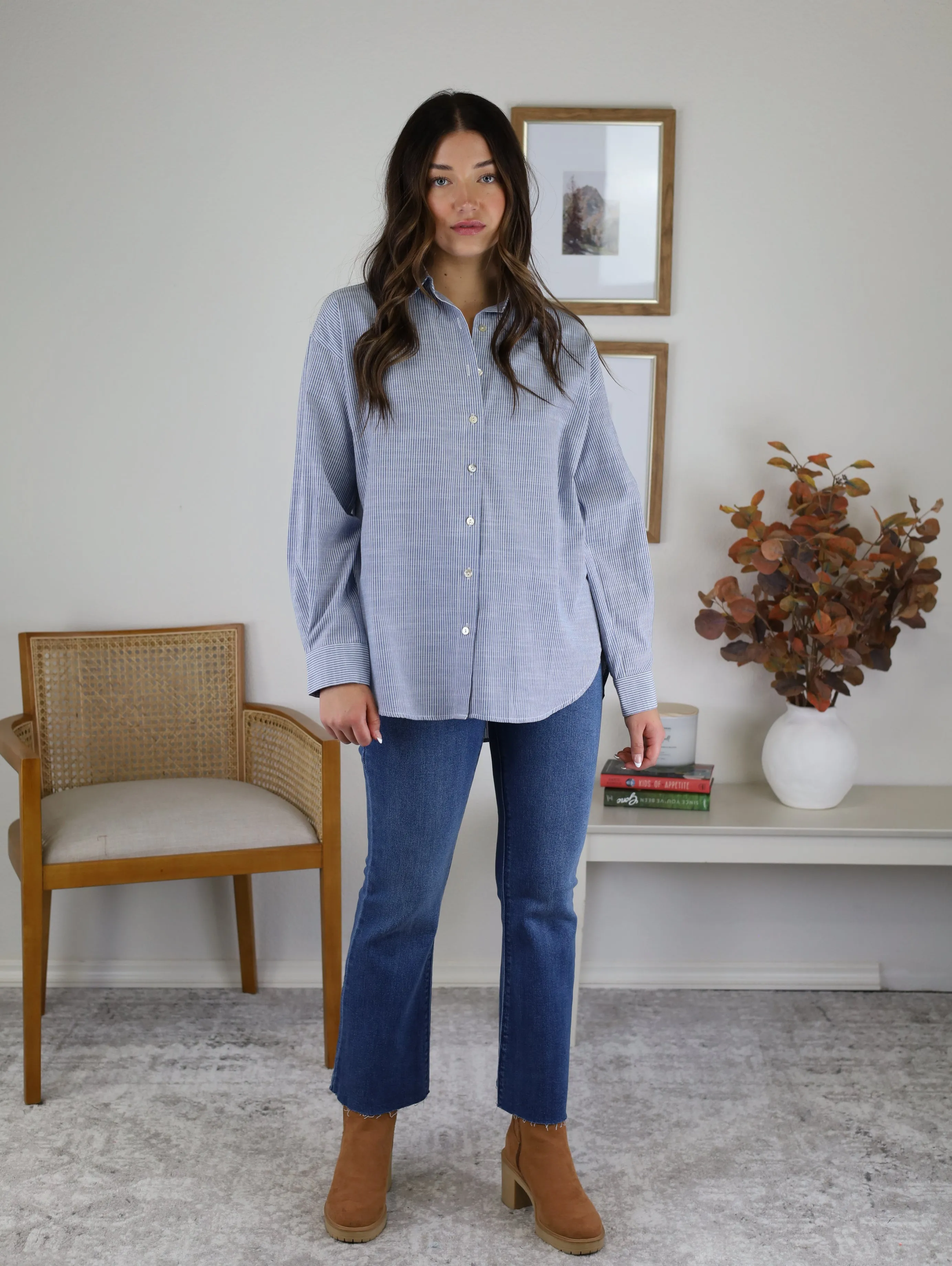 Chase Striped Blouse