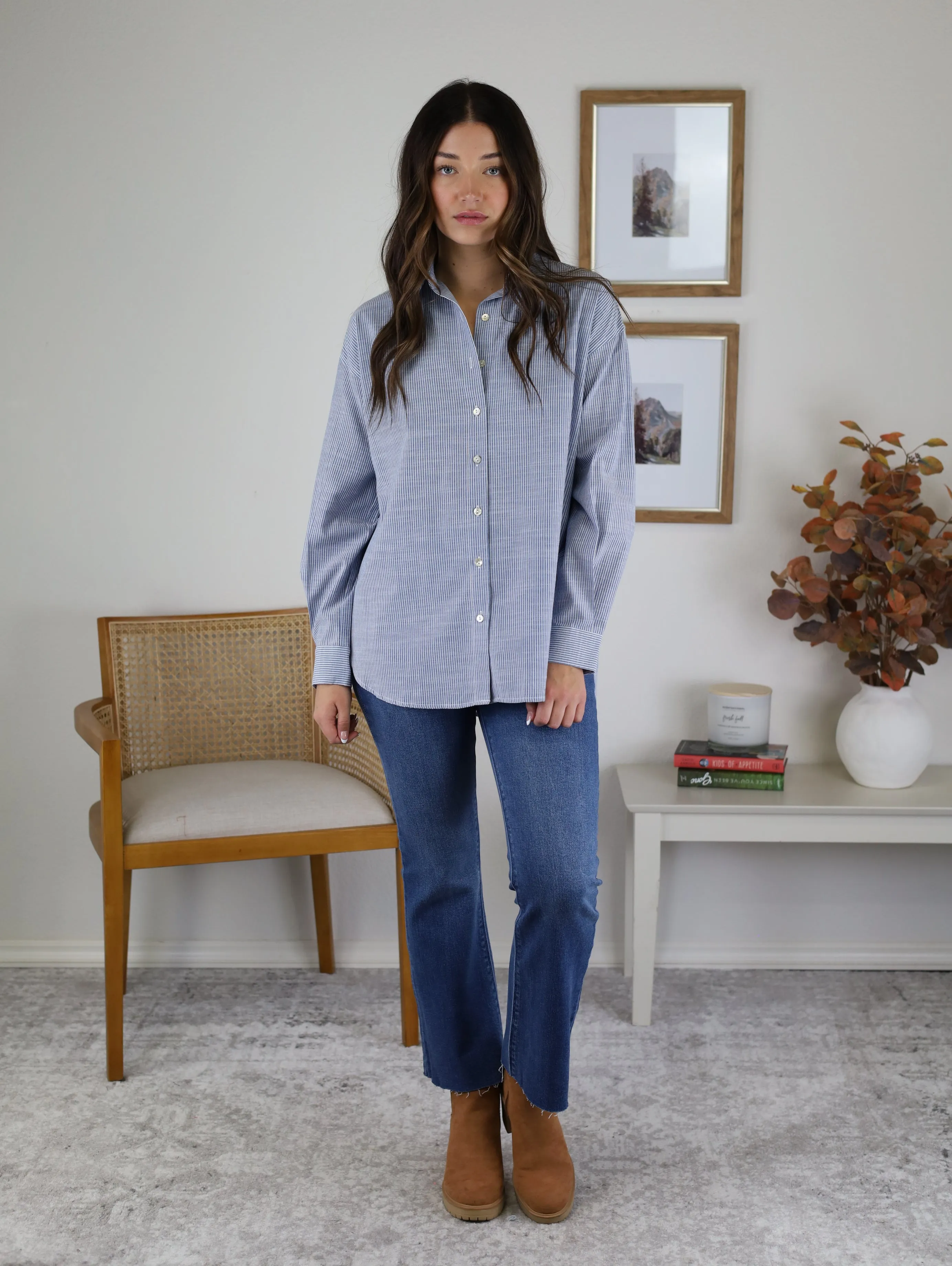 Chase Striped Blouse