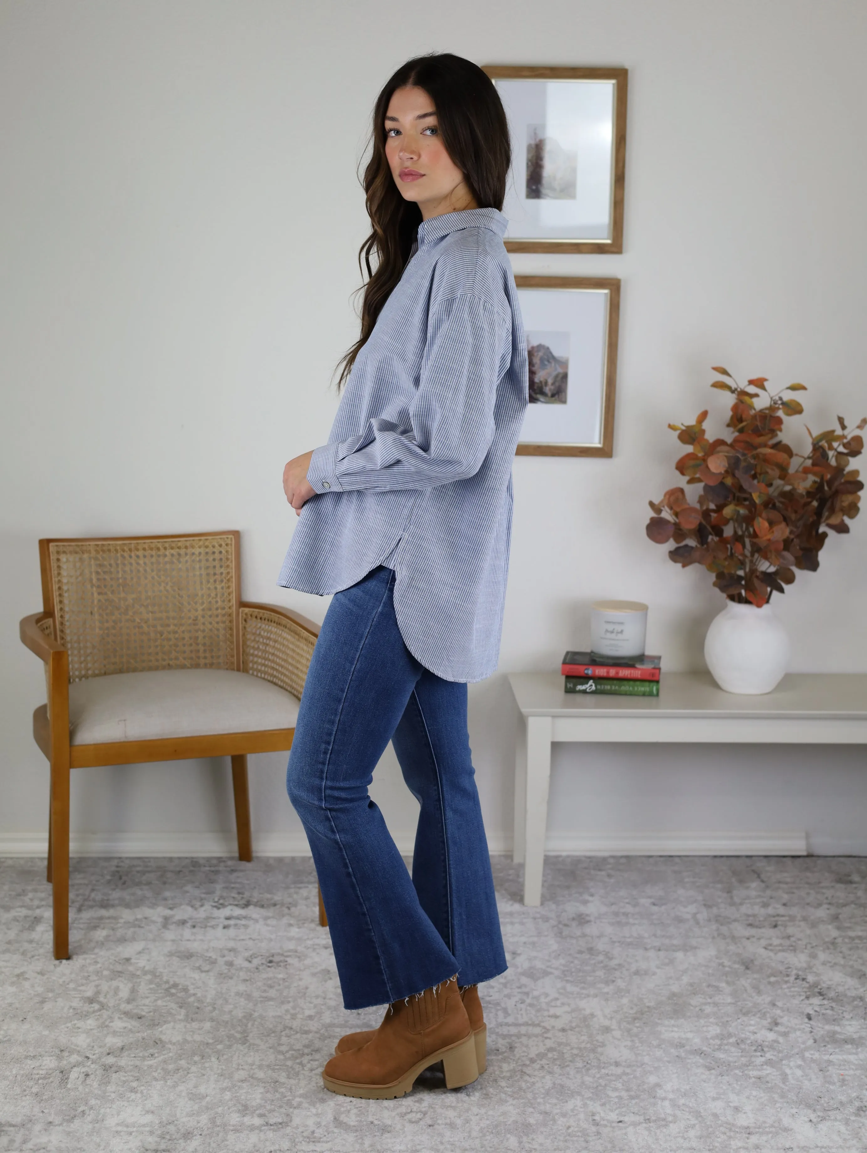 Chase Striped Blouse