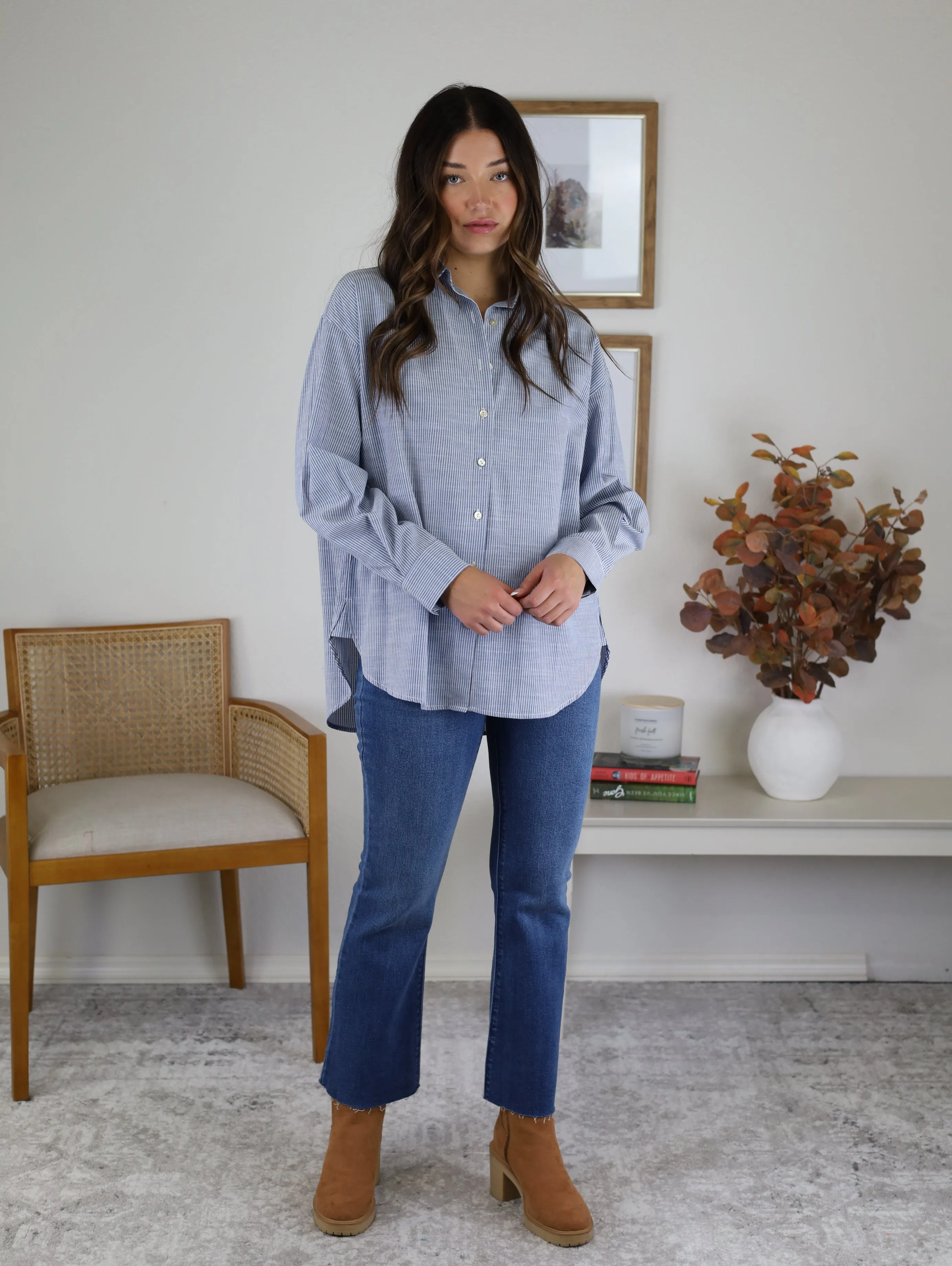 Chase Striped Blouse
