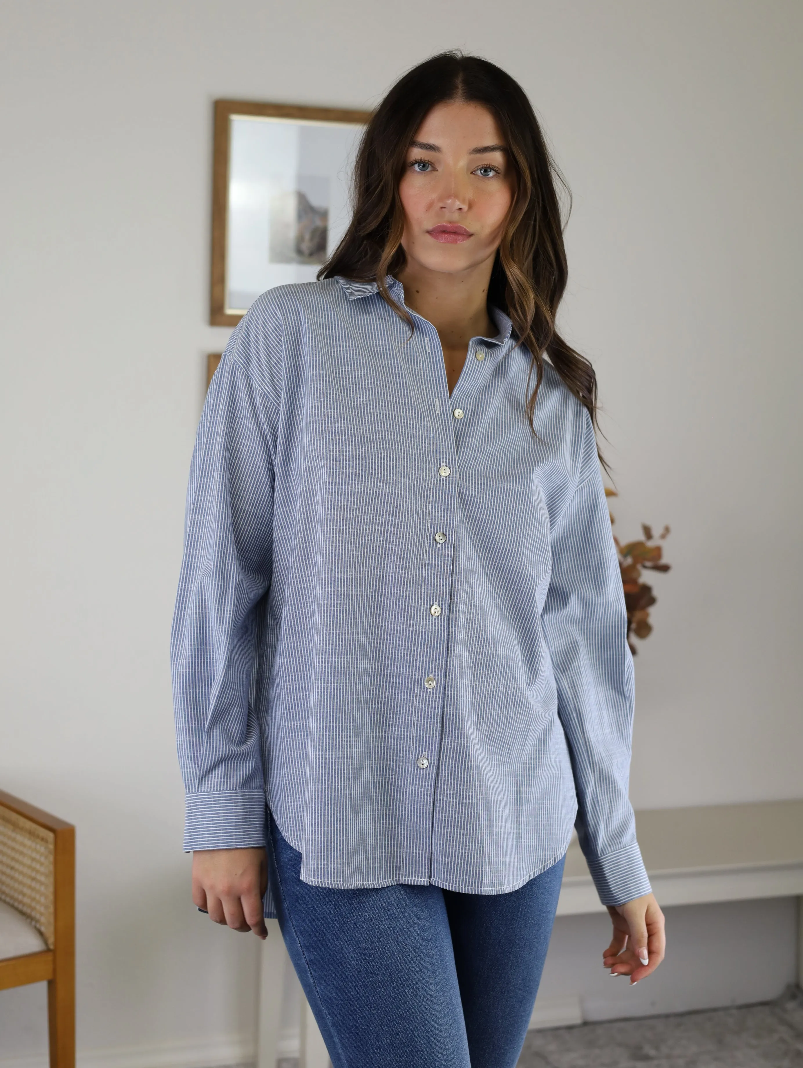 Chase Striped Blouse