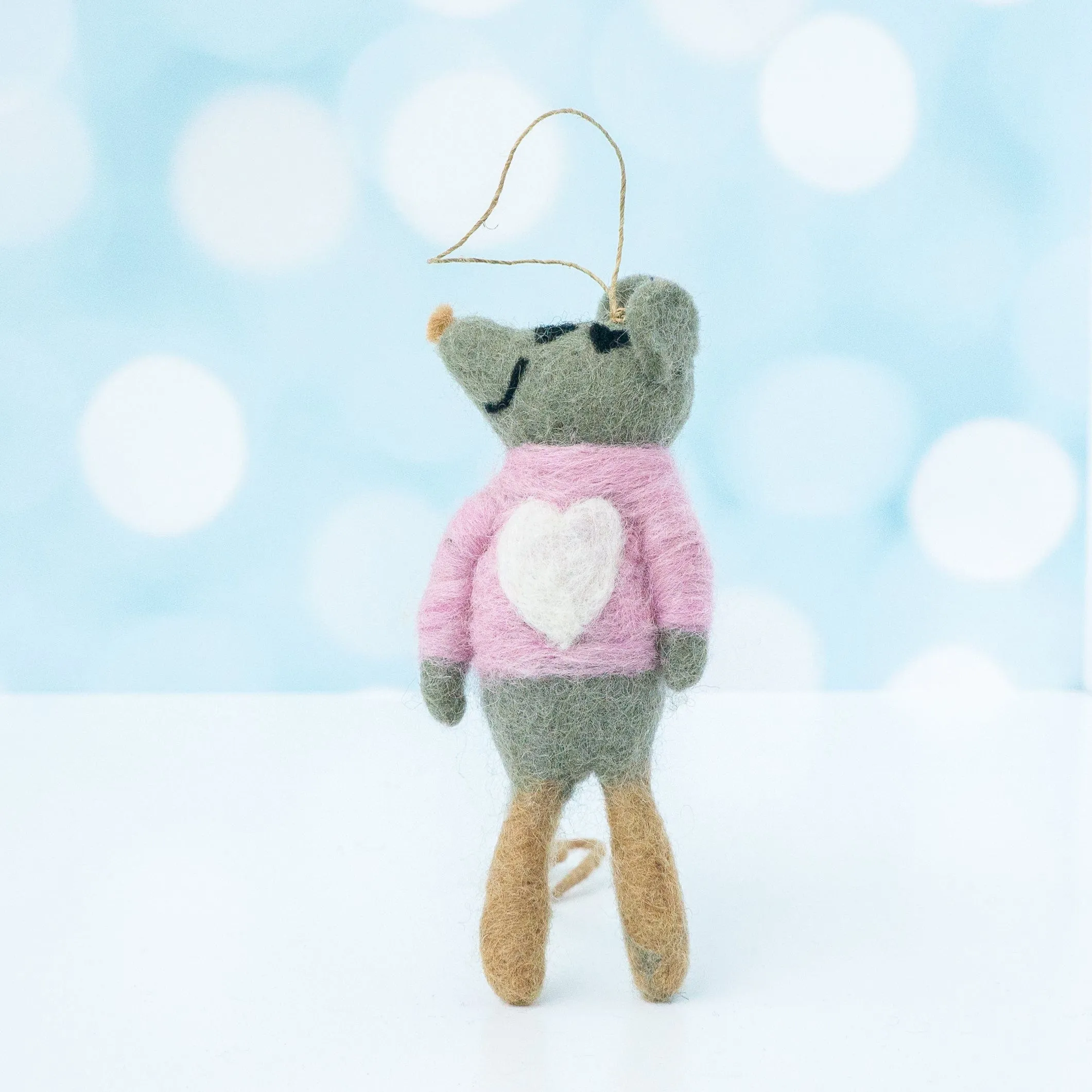 Cheery Mouse Eco Ornaments (8 styles)