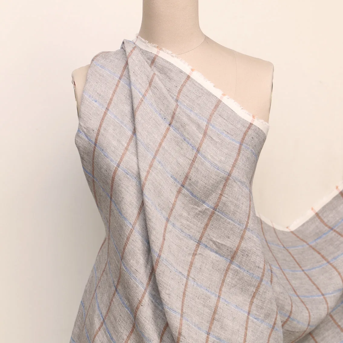 Clashing Elements Linen Check