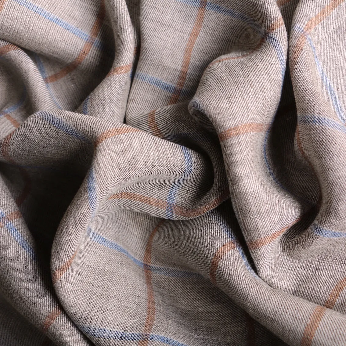 Clashing Elements Linen Check