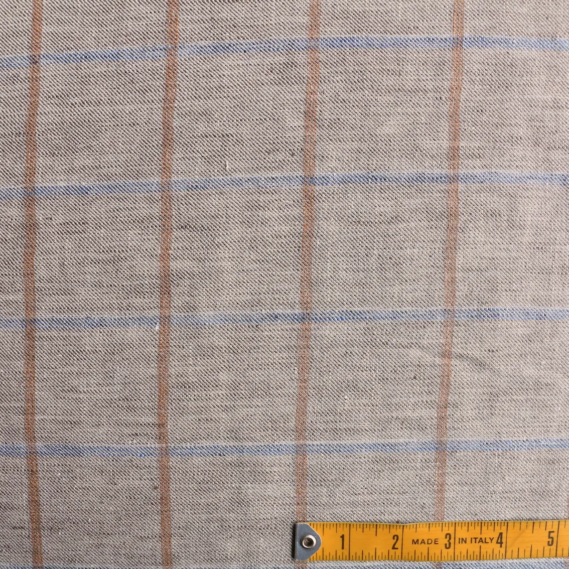Clashing Elements Linen Check