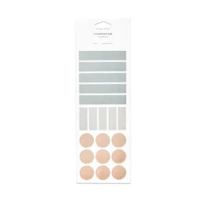 Composition Stickers | Earl Grey, Crêpe   Angora