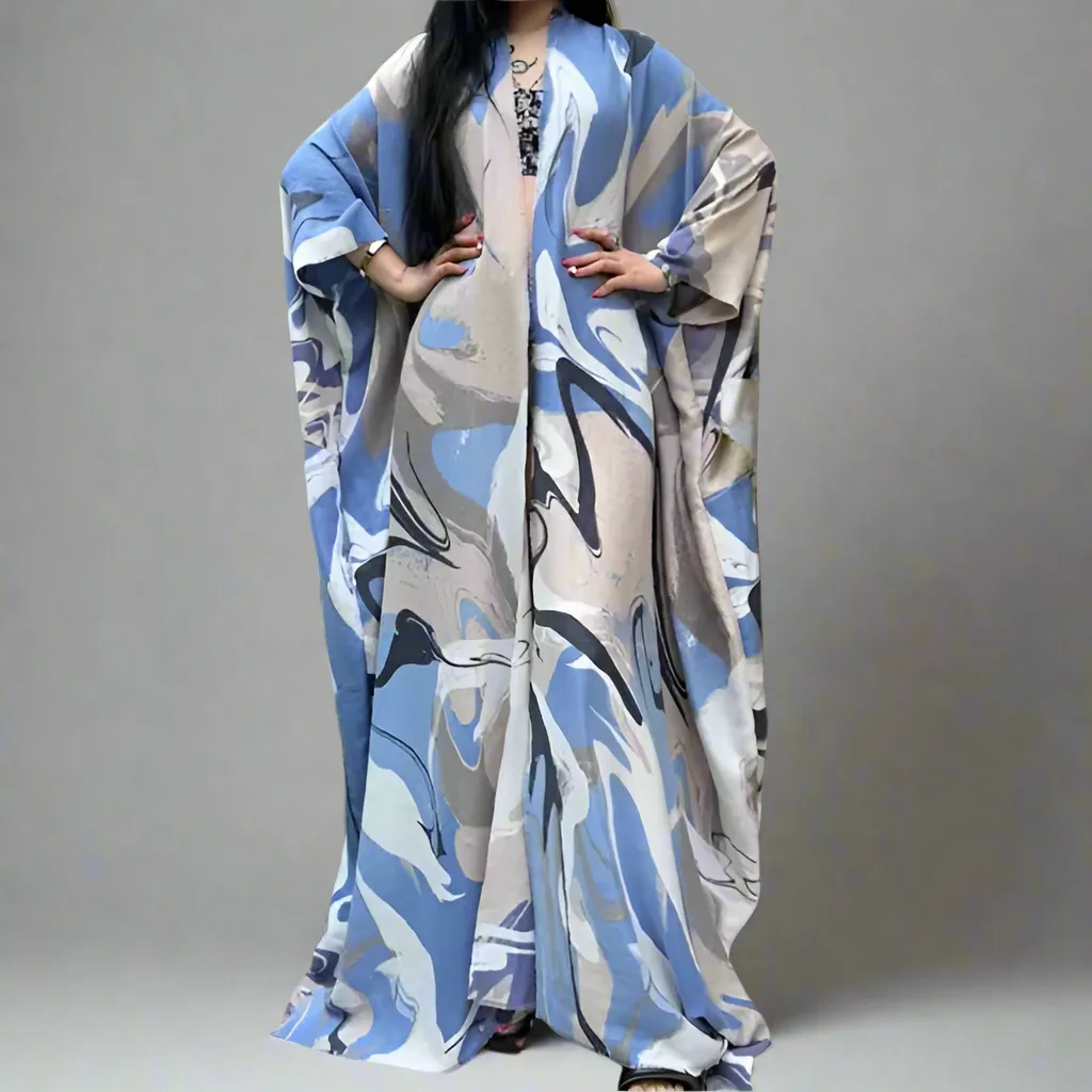 Cozy Arctic Wool Kimono