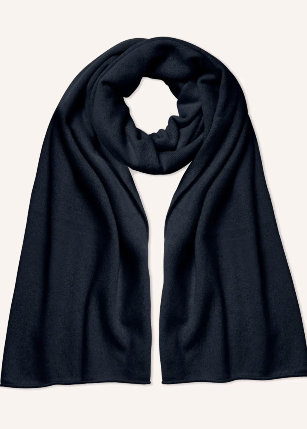 CRUSH Cashmere Amara Lima Luxe Scarf in Black