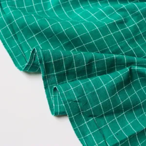 Emerald Check Handloom Cotton