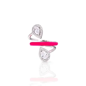 Enchanting Pink Bliss Ring