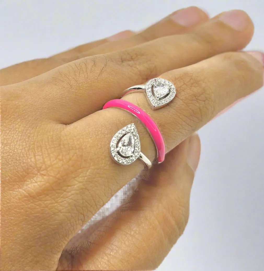 Enchanting Pink Bliss Ring