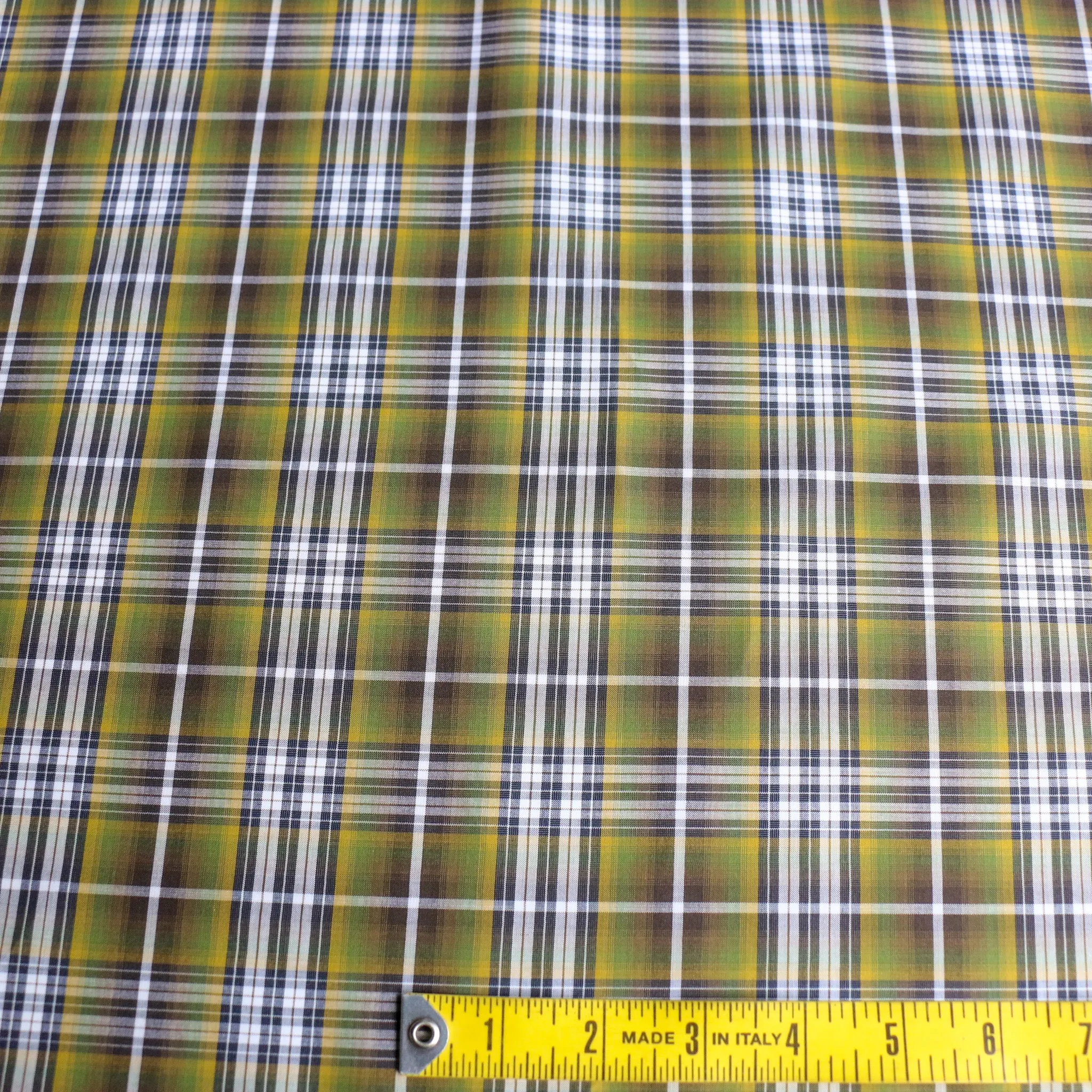 Giulia Green Check Shirting