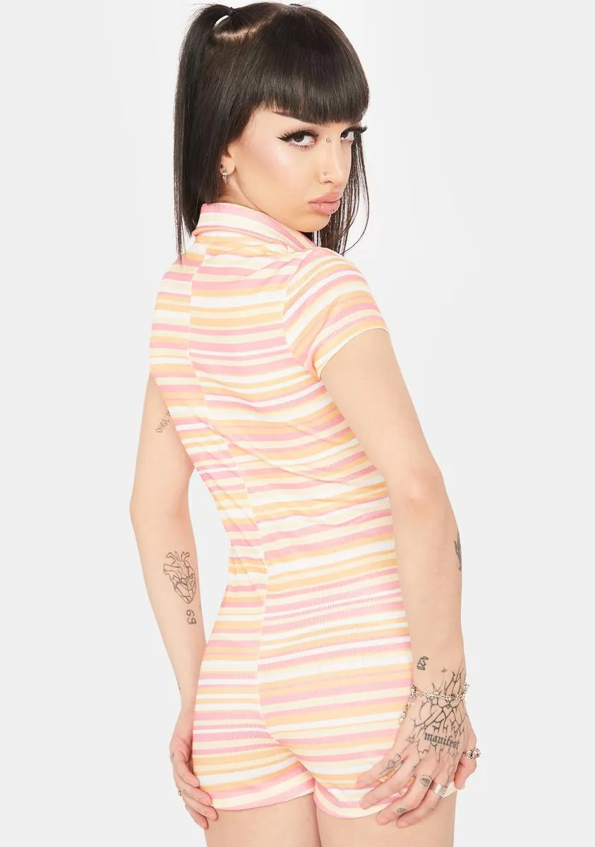 Hyped For Stripes Romper