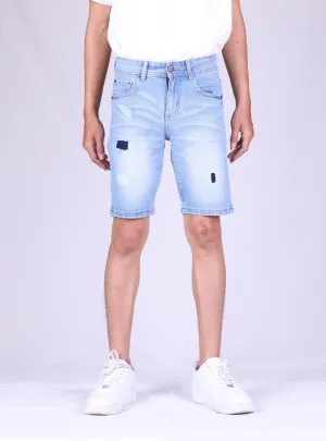 Jack Russel - Men Shorts - Handwerk JS-706 Slim Fit Light Blue