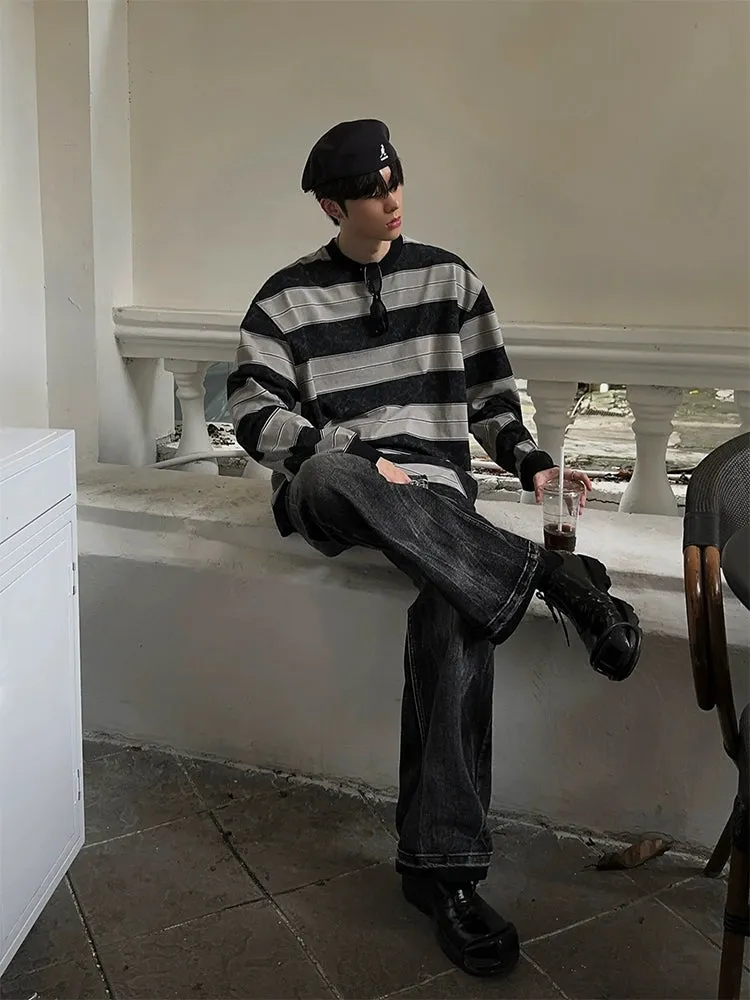 JM Lazy Striped Shirt
