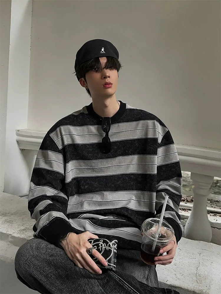 JM Lazy Striped Shirt