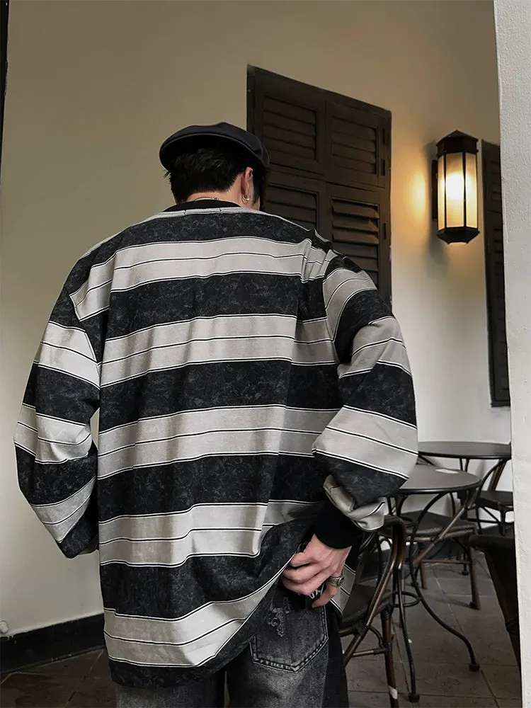 JM Lazy Striped Shirt