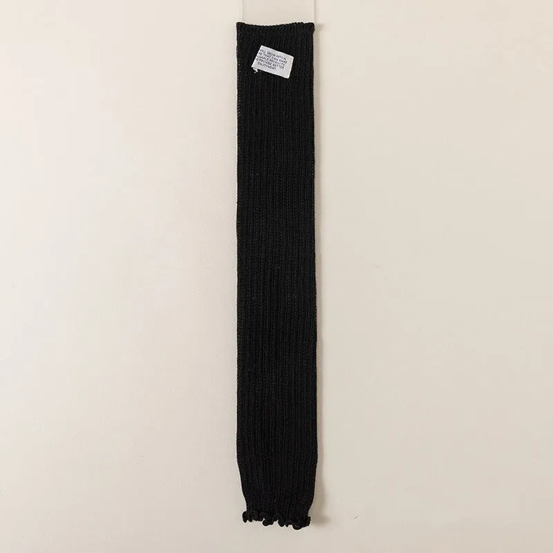 Label Stretch Knitted Lolita Calf Socks