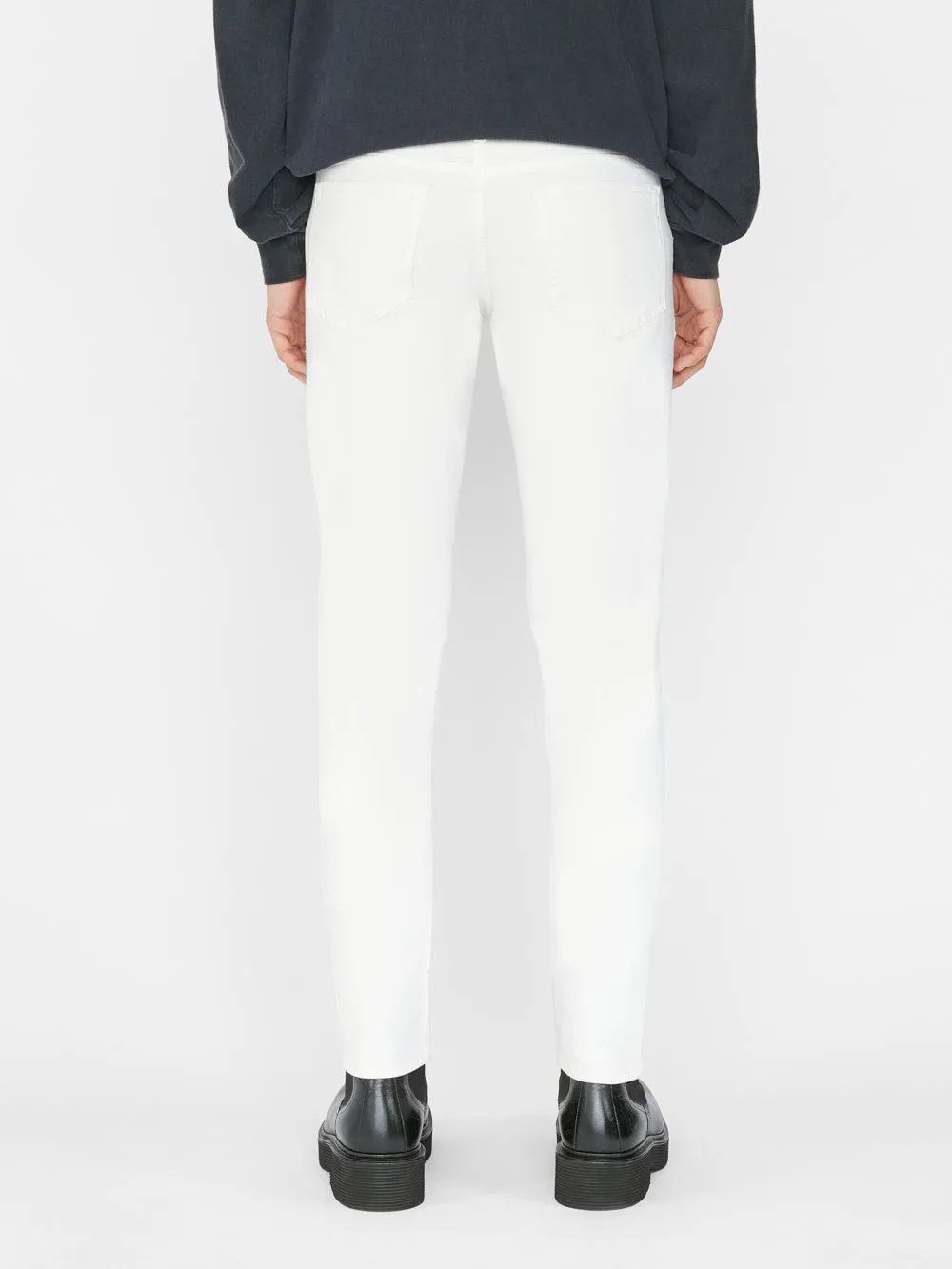 L'Homme Slim Twill -- Whisper White