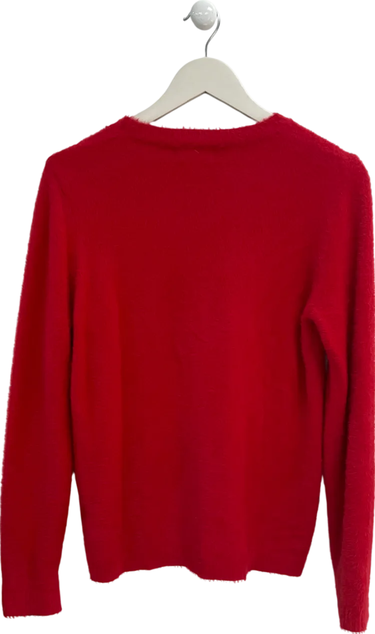 lipsy london Red Pugs And Kisses Jumper UK S/M