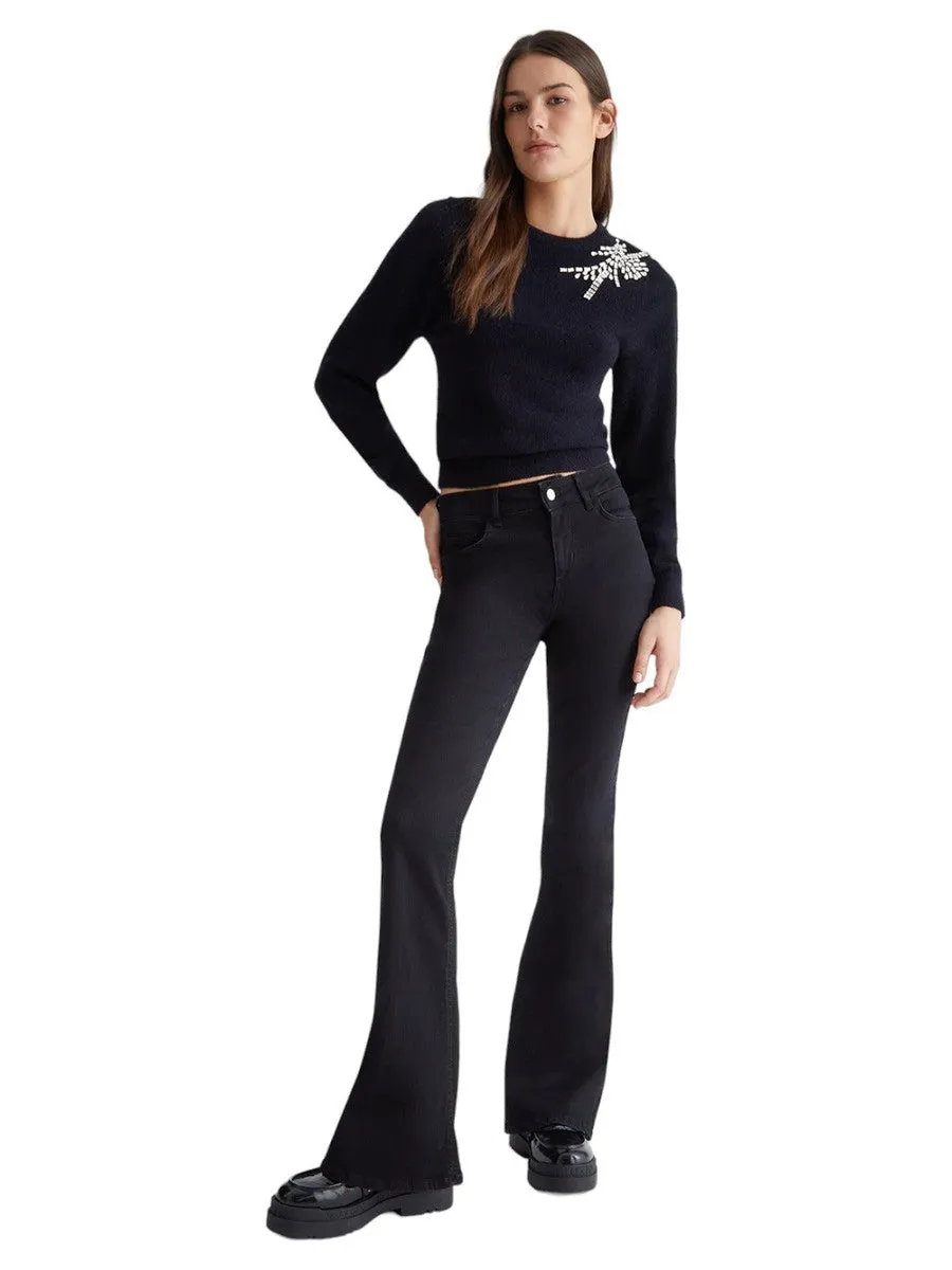 Maglia con strass