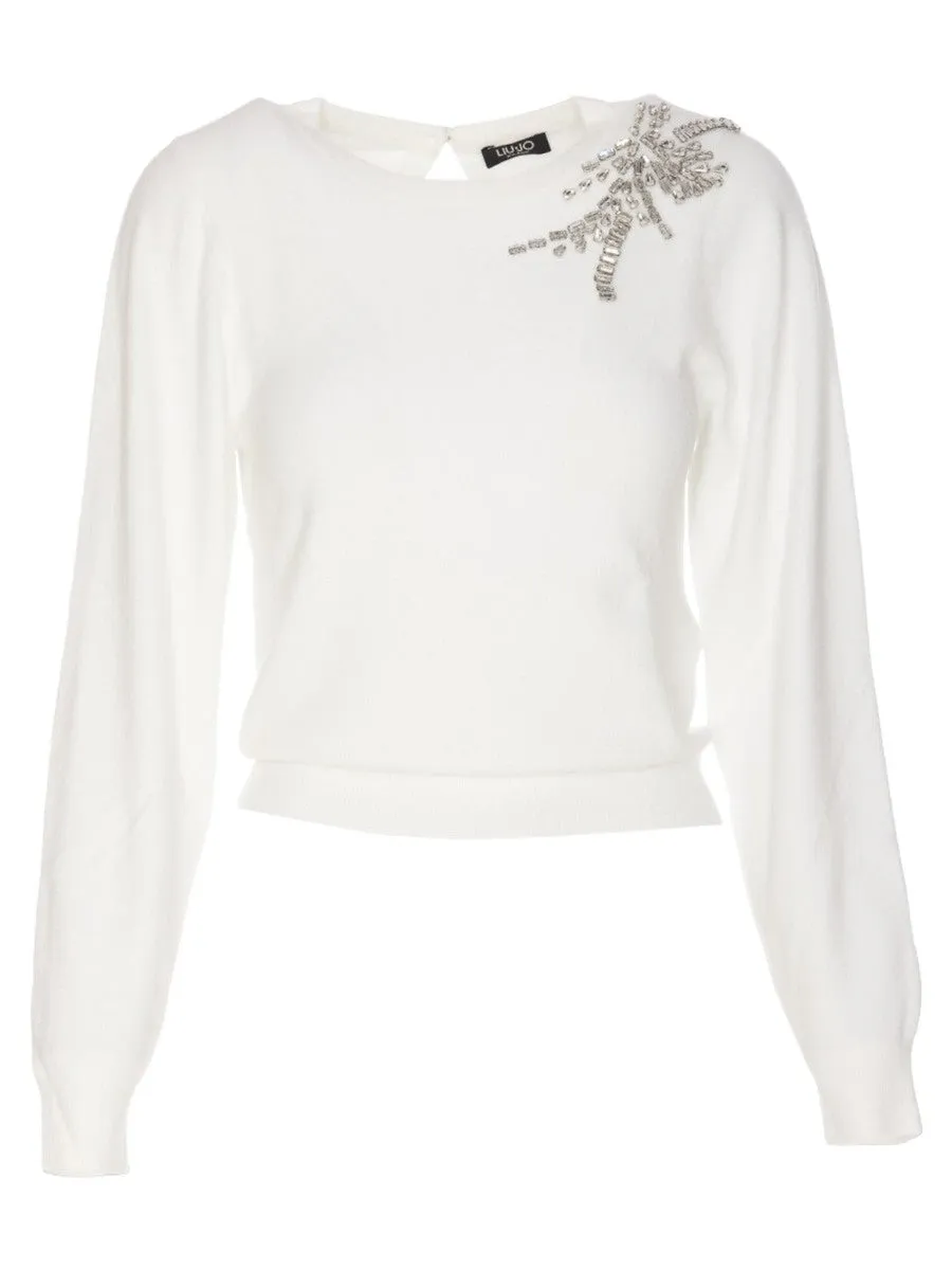 Maglia con strass