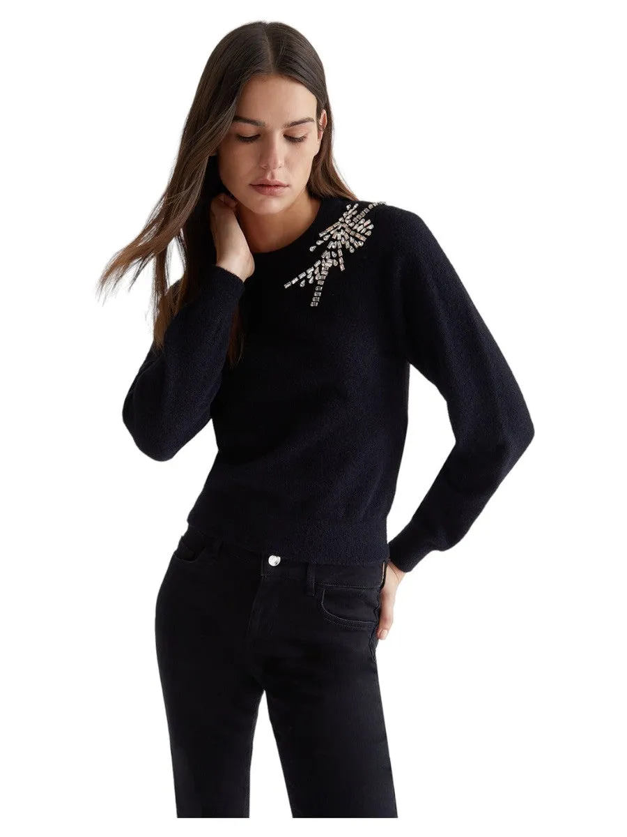 Maglia con strass