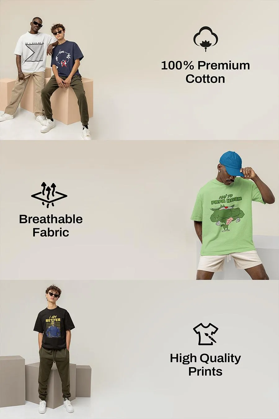 Manmaker's Jack Oggy and the cockroaches Oversized T-shirt
