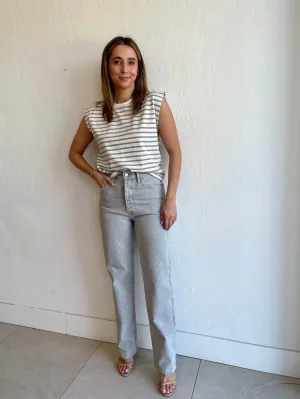 Michaela Striped Top