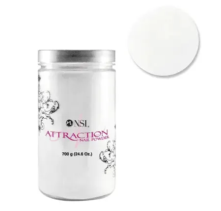 NSI Attraction Acrylic Nail Powder Pure White