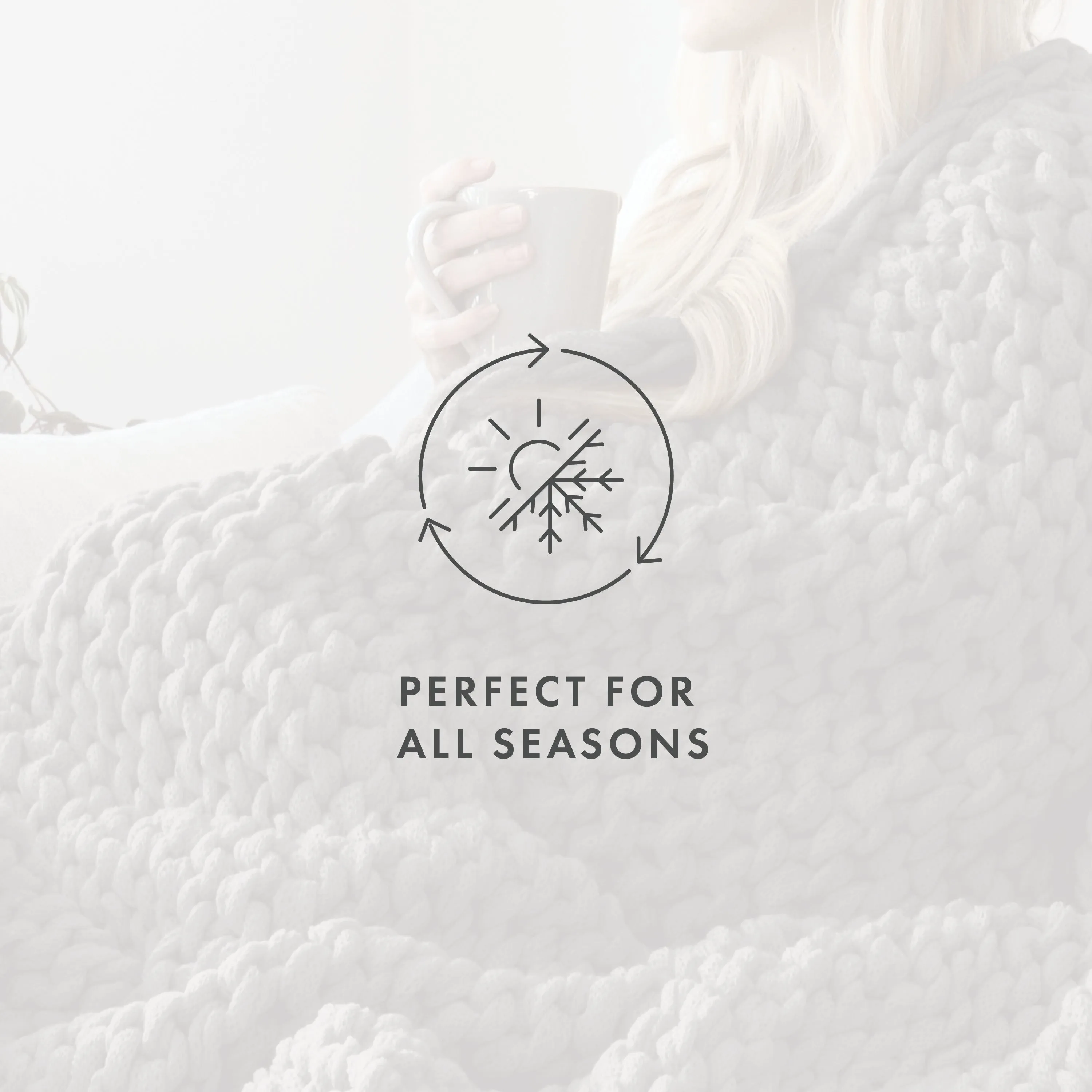 Oversized Chunky Knit Blanket