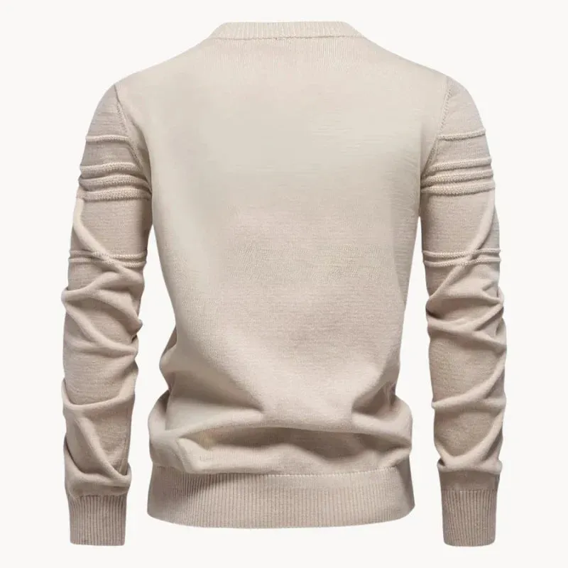 PAUL | MENS PULLOVER WITH DIAMOND PATTERN