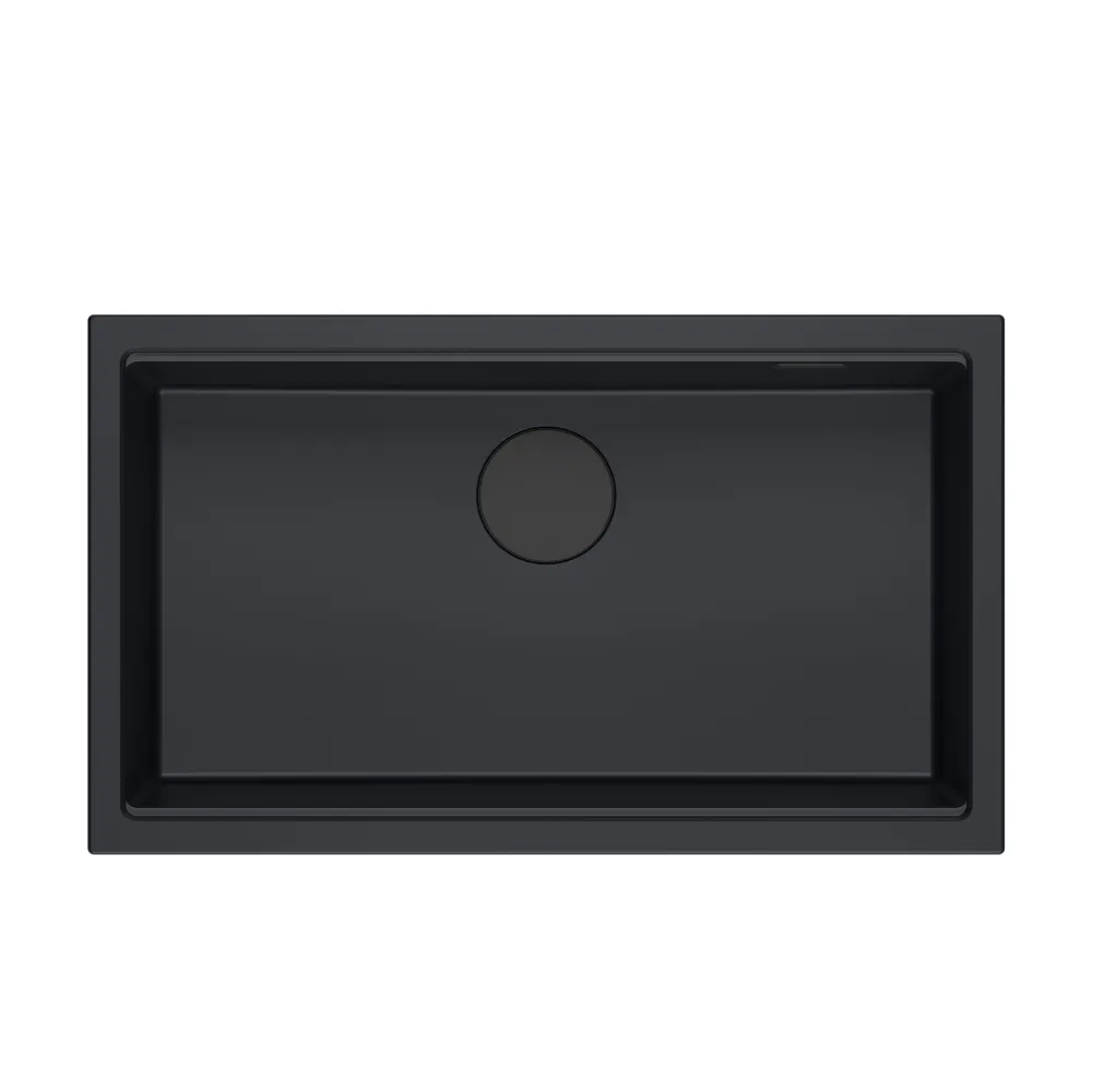 Quadron Logan 110 Pure Carbon, topmount or undermount sink