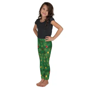 Realistic Christmas Tree Kid's Leggings