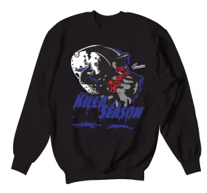 Retro 4 Loyal Blue Killa Season Sweater
