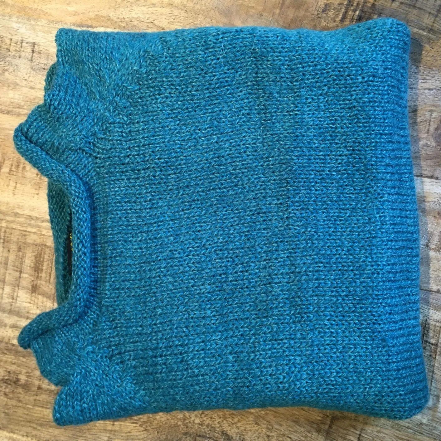 Roll Neck Alpaca Sweater