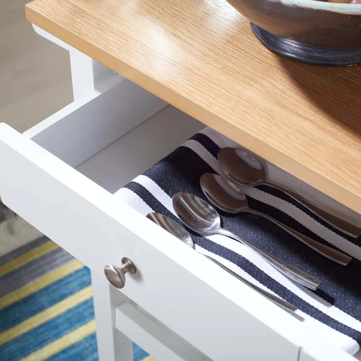 Safavieh Cohyn 2 Drawer 2 Shelf Kitchen Cart , KCH1401