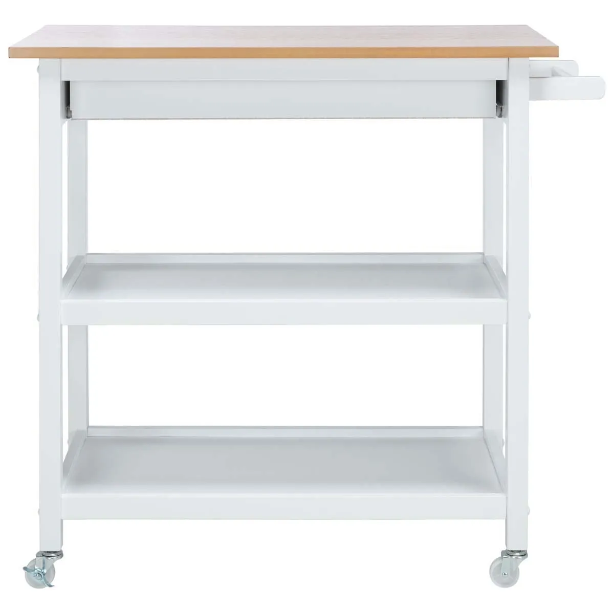 Safavieh Cohyn 2 Drawer 2 Shelf Kitchen Cart , KCH1401
