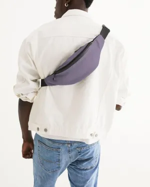 Shaded Pale Pastel Violet Gray Belt Bag | C22M30Y0K30