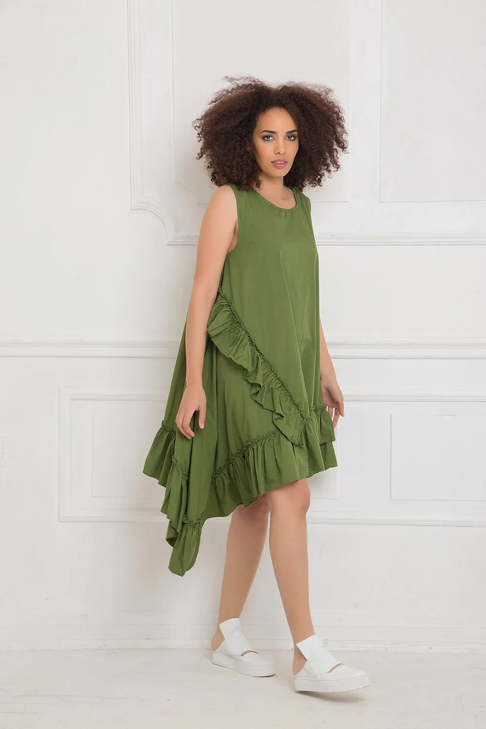Sleeveless Summer Dress - LEILAH