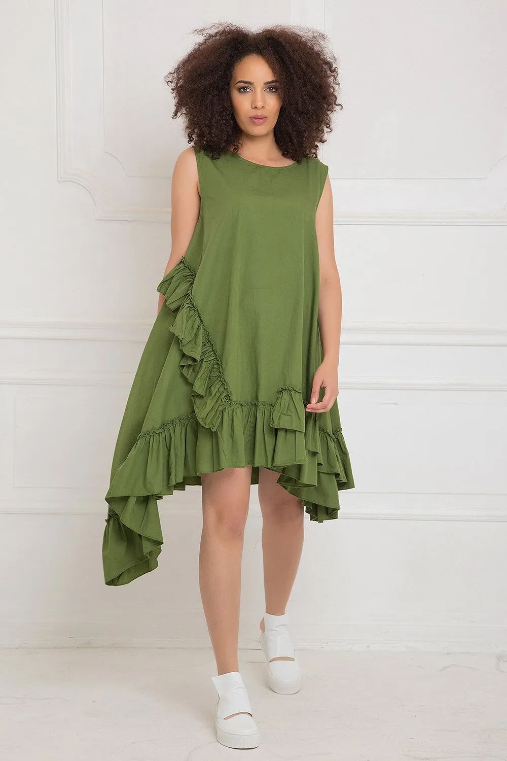 Sleeveless Summer Dress - LEILAH