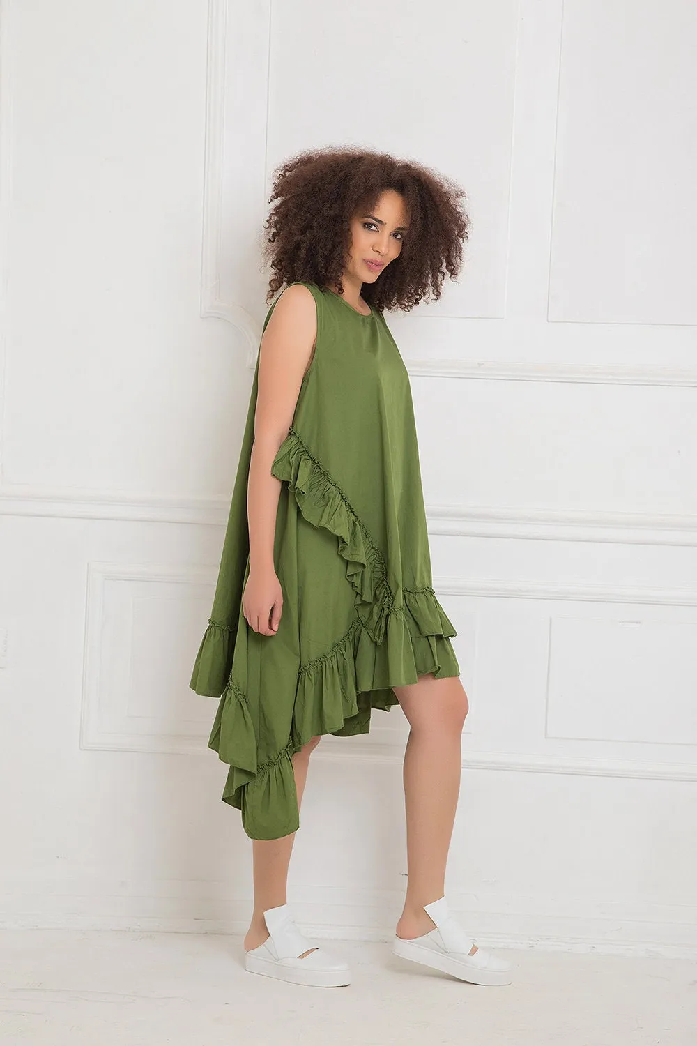 Sleeveless Summer Dress - LEILAH